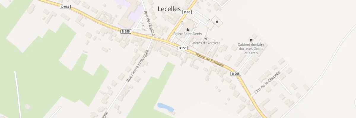 Plan du 1631 Rte de Roubaix à Lecelles