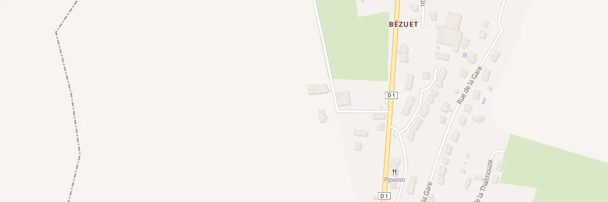 Plan du 5 Che du Colombeau à Bézu-Saint-Germain