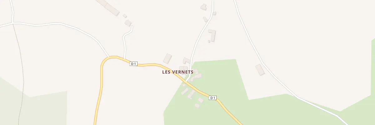 Plan du 5059 Les Vernets à Lachamp-Ribennes