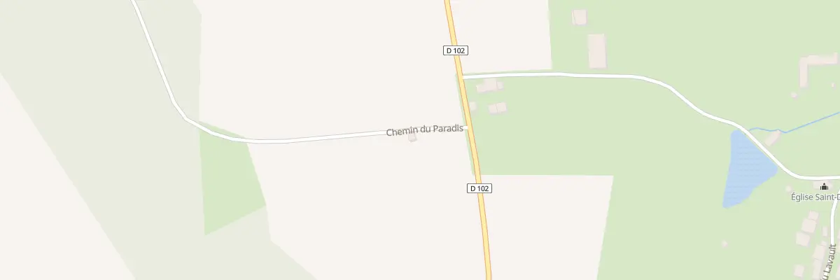 Plan du 28 Chaume Baguet à Chazeuil