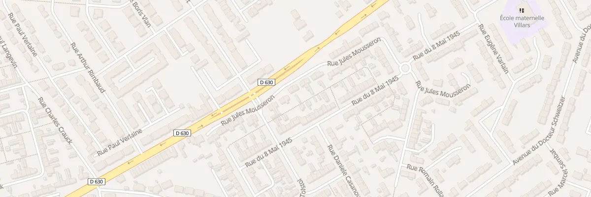 Plan du 29 Rue Jules Mousseron à Douchy-les-Mines
