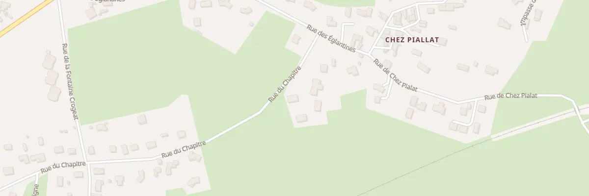 Plan du 88 Rue du Chapitre à Lezoux
