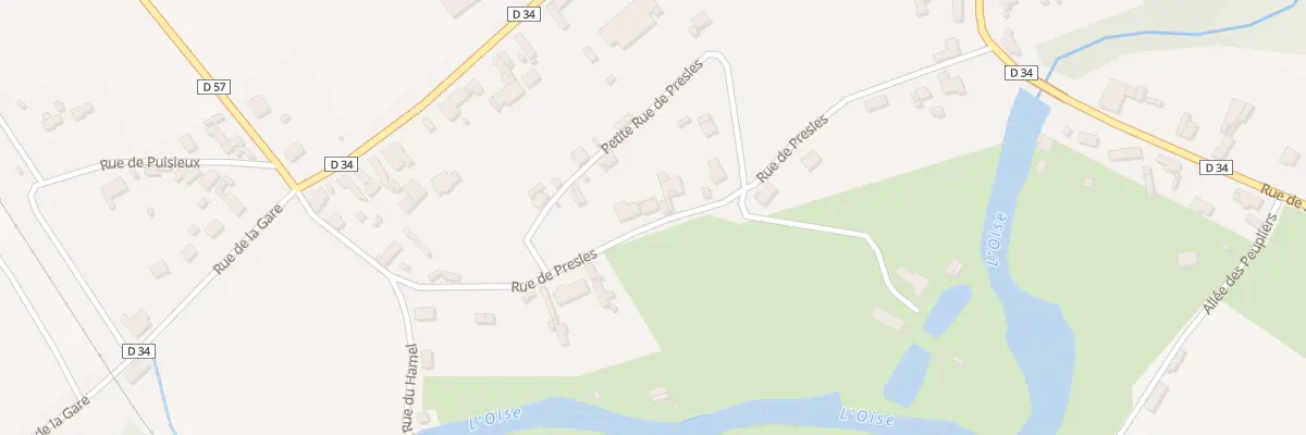 Plan du 6 Rue de Presles à Mézières-sur-Oise