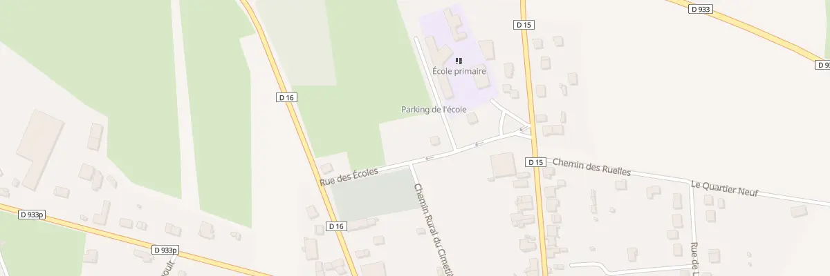 Plan du 7 Rue des Ecoles à Viels-Maisons