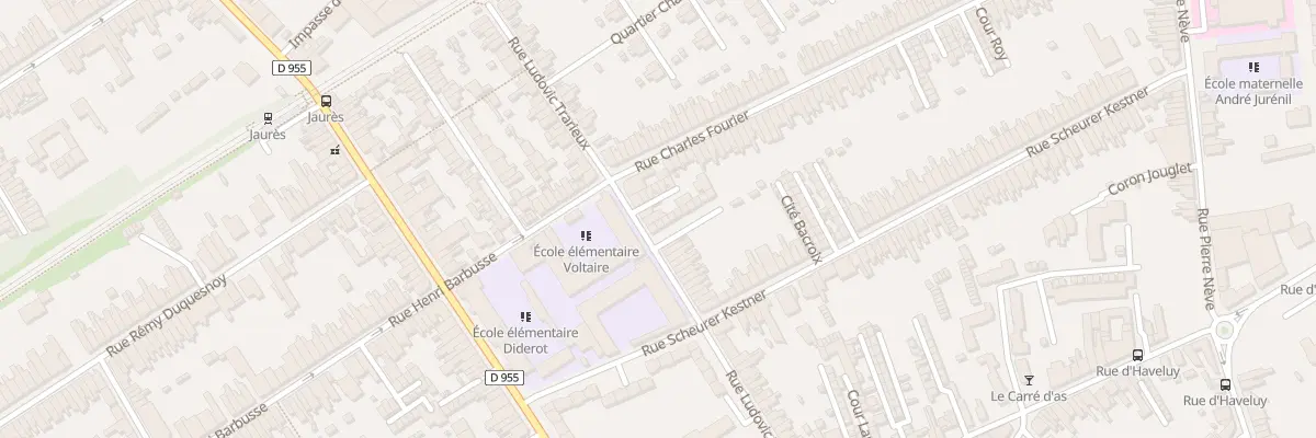 Plan du 120 Rue Ludovic Trarieux à Denain