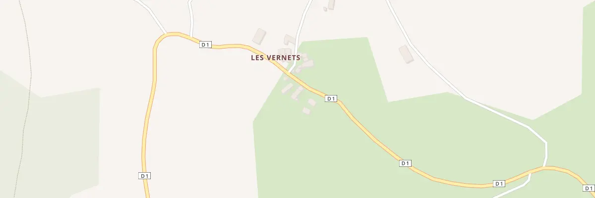 Plan du 5162 Les Vernets à Lachamp-Ribennes