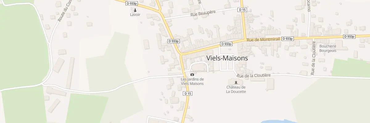 Plan du 1B Rue des Barres à Viels-Maisons