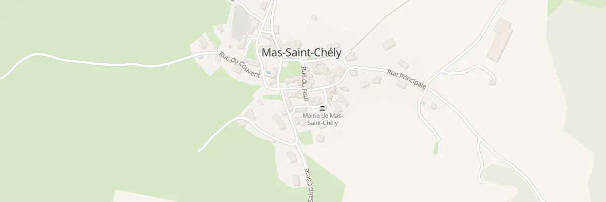 Plan du 5091 Mas Saint Chely Village à Mas-Saint-Chély
