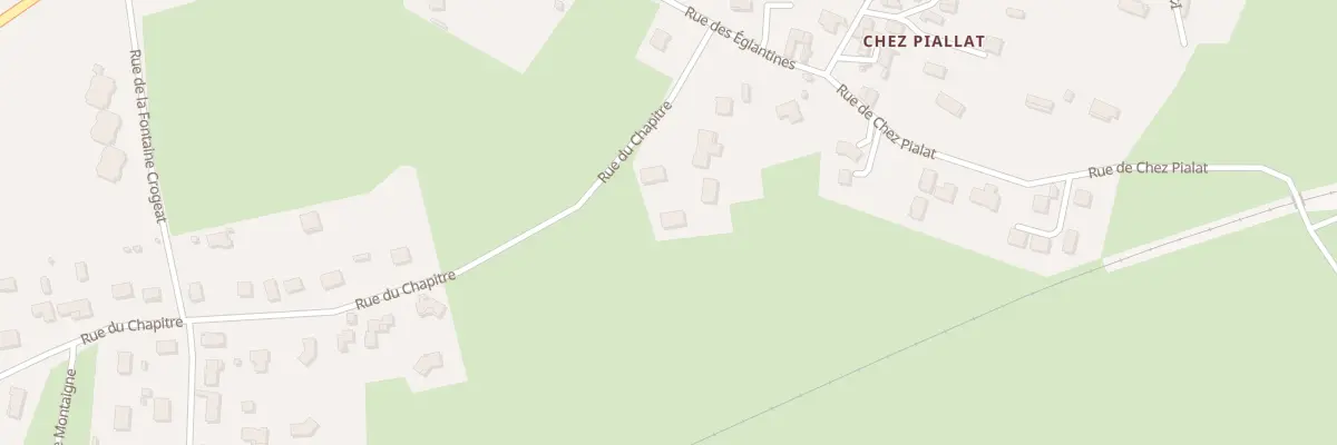 Plan du 90 Rue du Chapitre à Lezoux