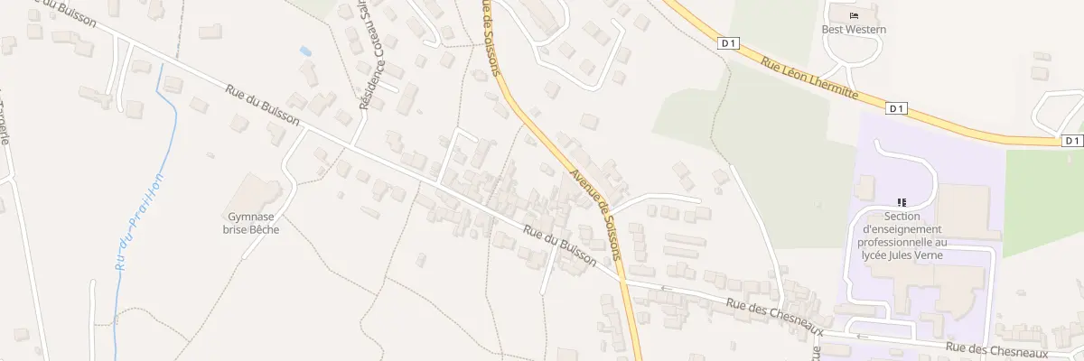 Plan du 19 Rue du Buisson à Château-Thierry