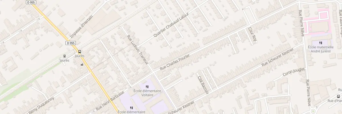 Plan du 19 Rue Charles Fourier à Denain