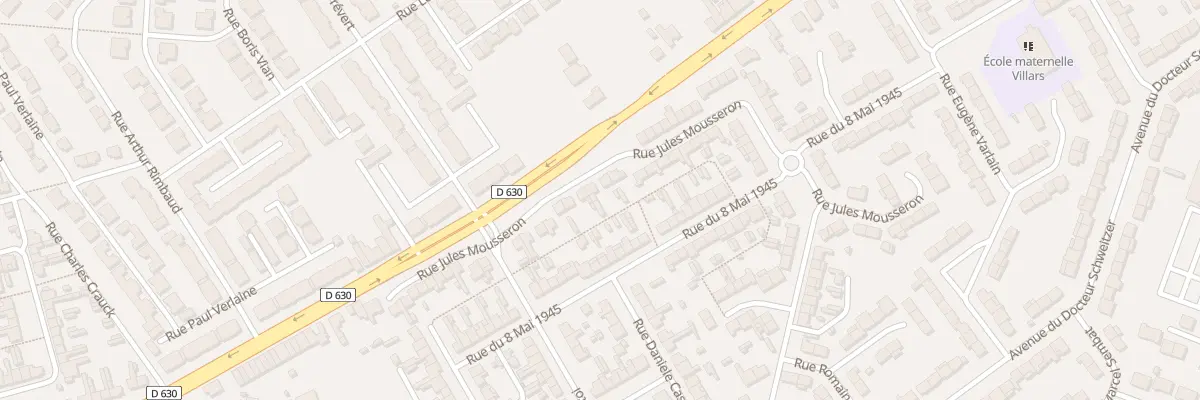 Plan du 35 Rue Jules Mousseron à Douchy-les-Mines