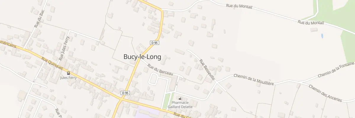 Plan du 19 Rue Besseville à Bucy-le-Long