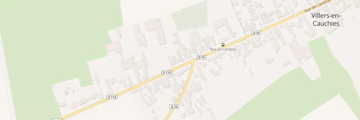 Plan du 78 Rue de Cambrai à Villers-en-Cauchies