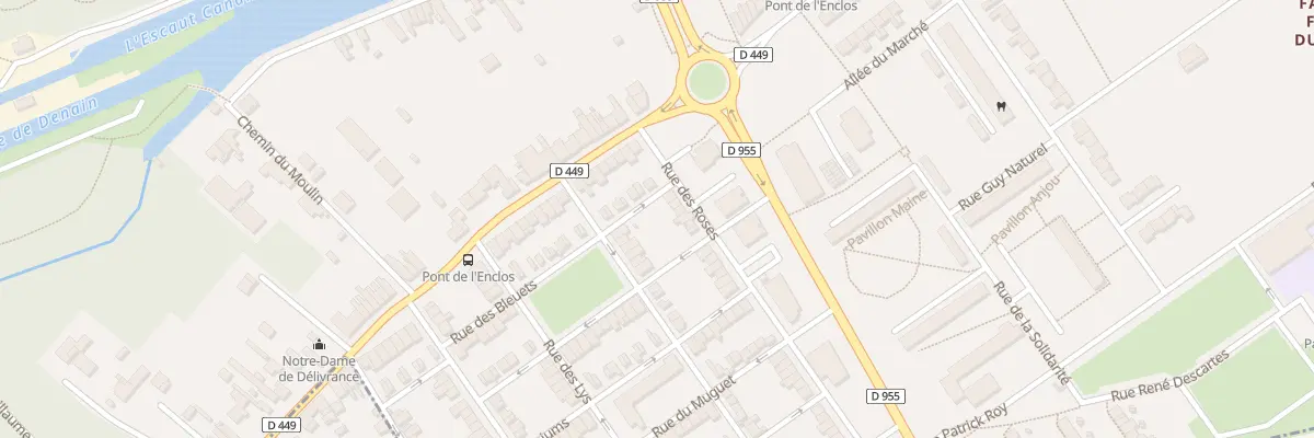 Plan du 33 Rue des Glaieuls à Denain