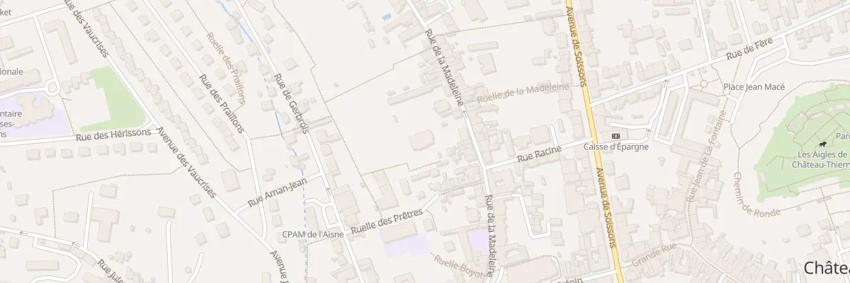 Plan du 32B Rue de la Madeleine à Château-Thierry