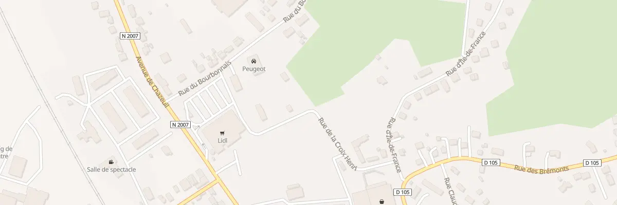 Plan du 7 Rue du Bourbonnais à Varennes-sur-Allier