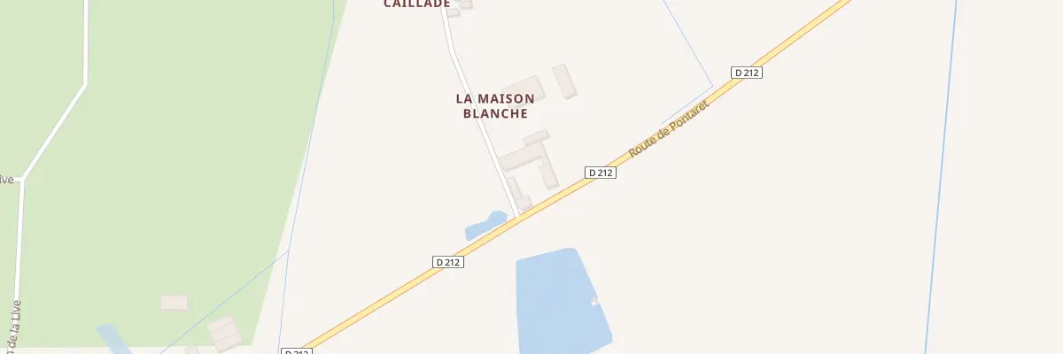 Plan du 753 Rte de Pontaret/maison Blanche à Glaine-Montaigut