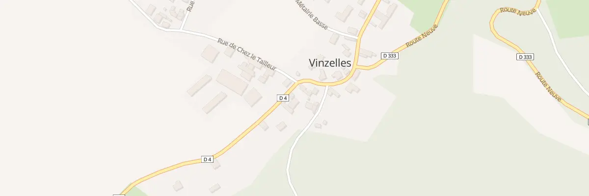 Plan du 12 Rue de la Mairie à Vinzelles