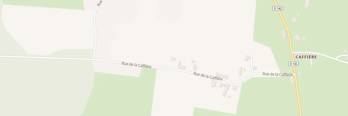 Plan du 350 Rue de Caffière à Marcenat