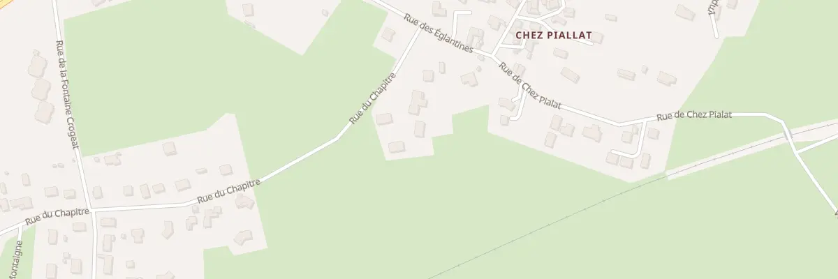 Plan du 92 Rue du Chapitre à Lezoux