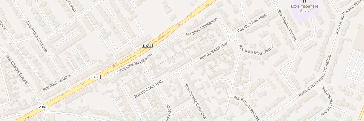 Plan du 63 Rue du 8 Mai 1945 à Douchy-les-Mines