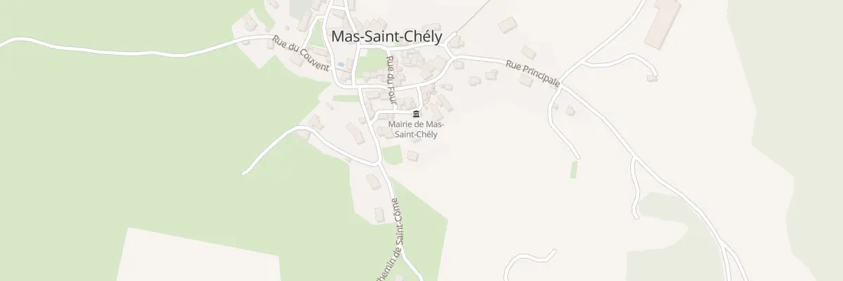 Plan du 5810 Mas Saint Chely Village à Mas-Saint-Chély