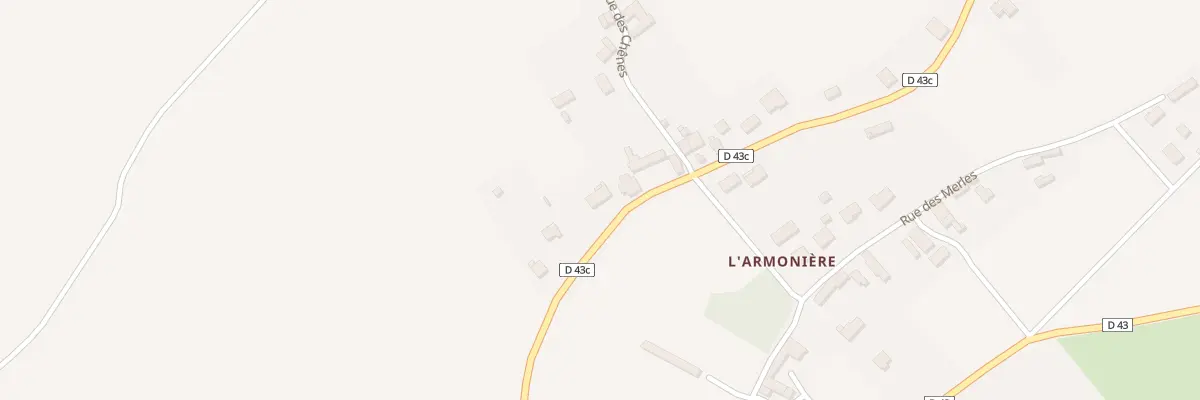 Plan du 5189 L’Armoniere à Luzillat