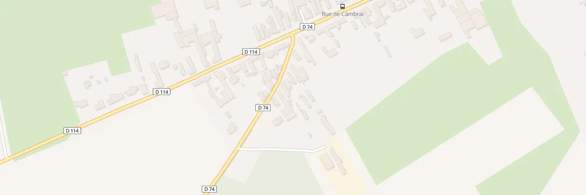 Plan du 15 Rue d’Avesnes les Aubert à Villers-en-Cauchies