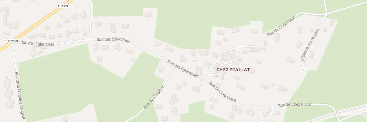 Plan du 37 Rue des Eglantines à Lezoux