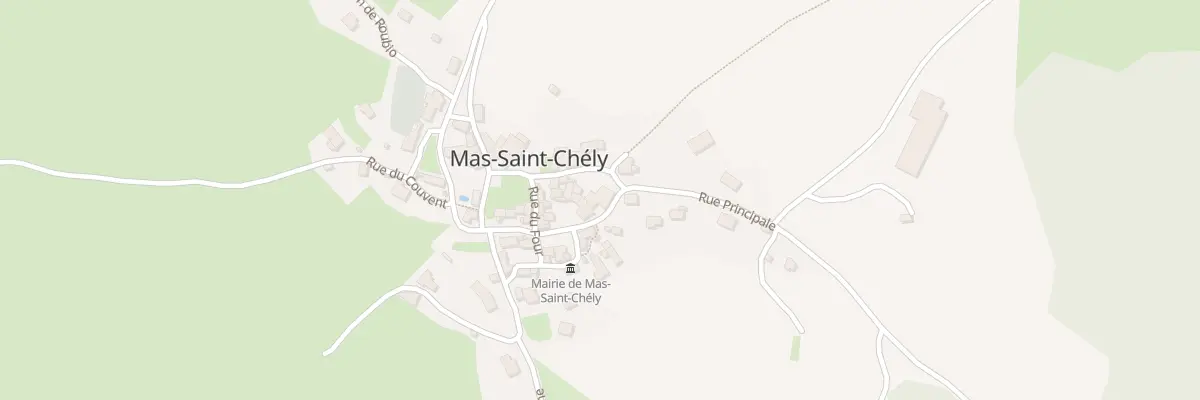 Plan du 5082 Mas Saint Chely Village à Mas-Saint-Chély