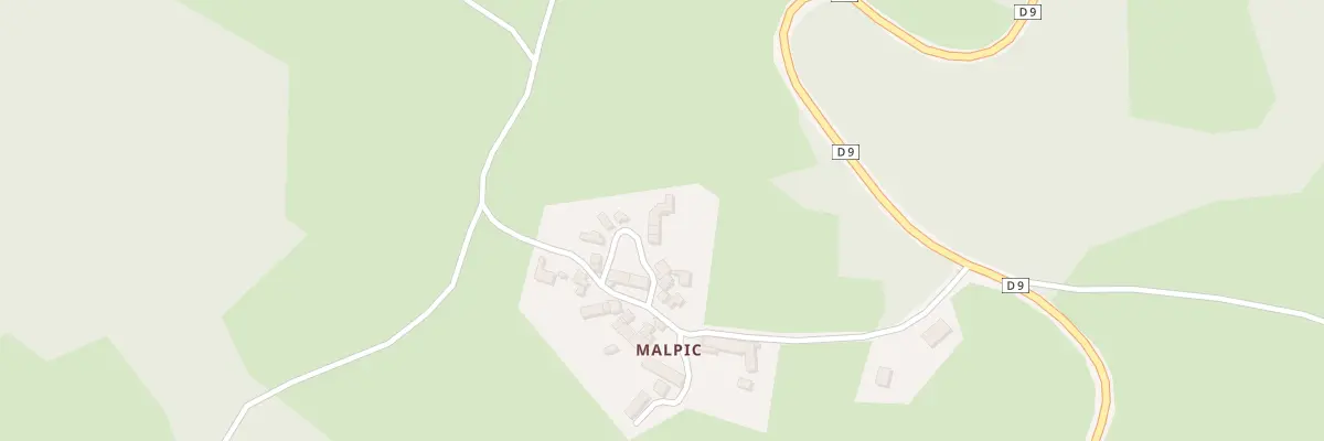 Plan du 20 Malpic à Sugères