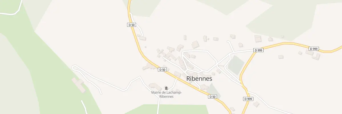 Plan du 5067 Village de Ribennes à Lachamp-Ribennes