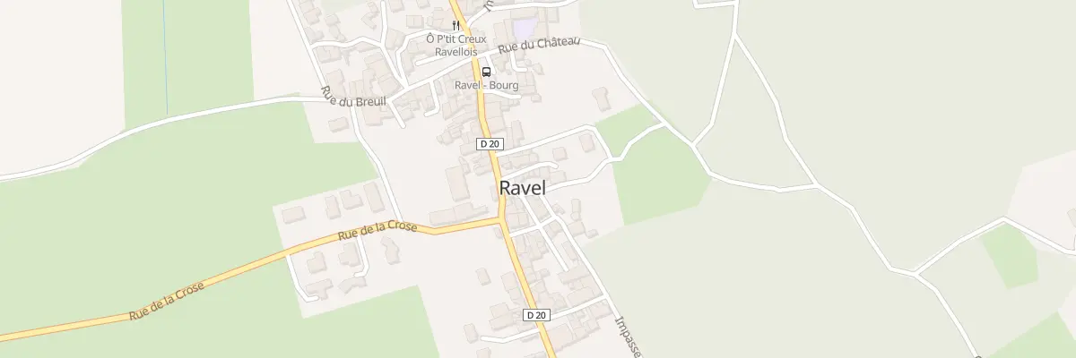 Plan du 4 Imp Lucien Pireyre à Ravel
