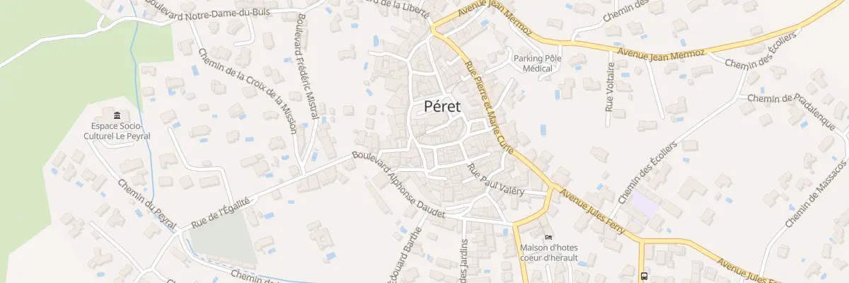 Plan du 5 Pl du Fort à Péret