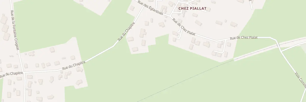 Plan du 98 Rue du Chapitre à Lezoux