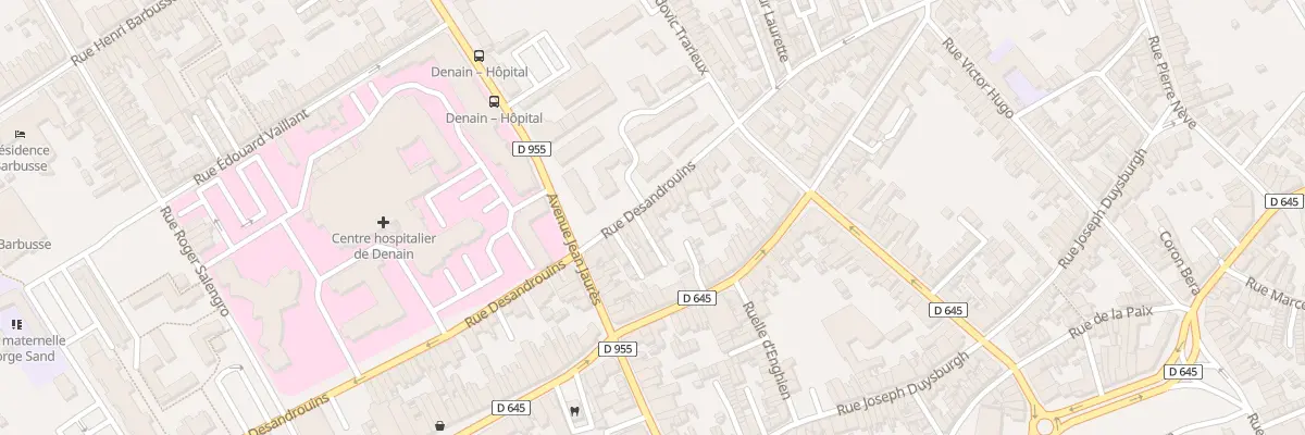 Plan du 492 Rue Désandrouins à Denain