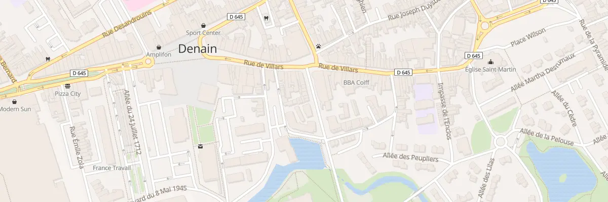 Plan du 51 Rue Marcel Fontaine à Denain