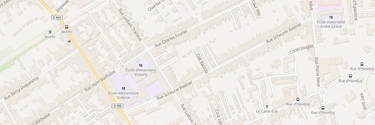 Plan du 15 Rue Scheurer Kestner à Denain