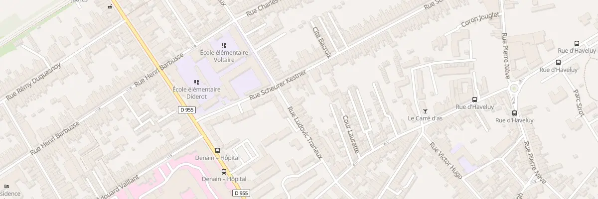 Plan du 88B Rue Ludovic Trarieux à Denain
