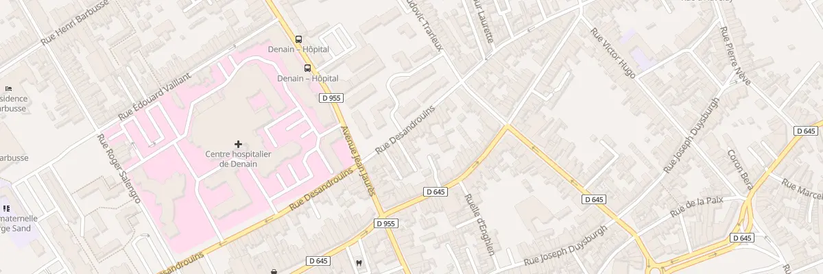 Plan du 502 Rue Désandrouins à Denain