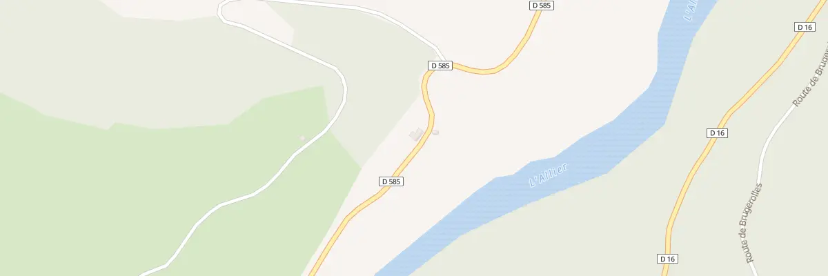 Plan du 5231 Darrere à Vieille-Brioude