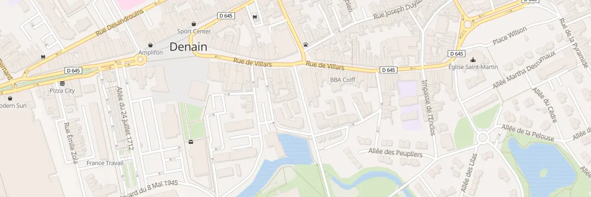 Plan du 53 Rue Marcel Fontaine à Denain