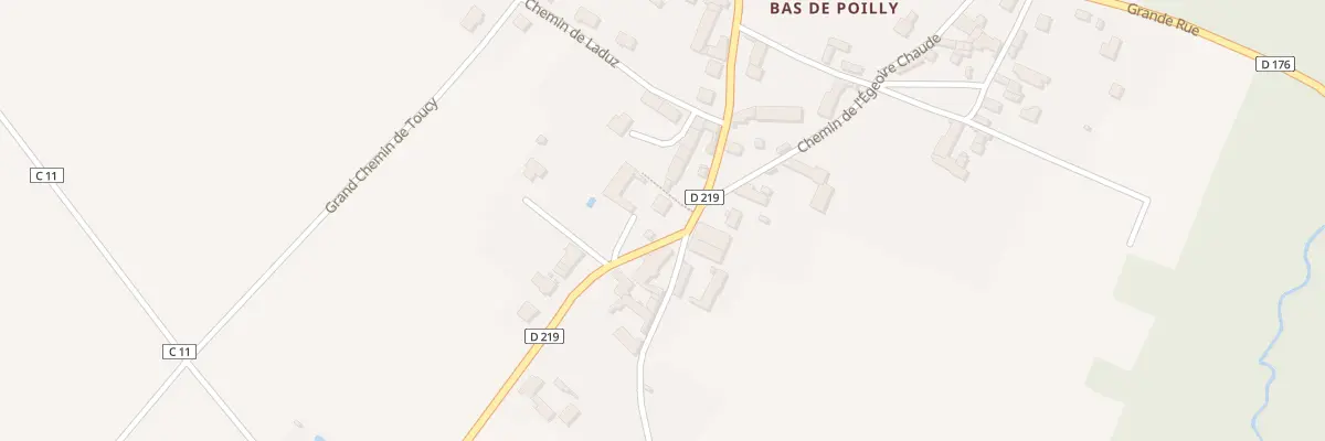 Plan du 19 Rue Saint-Germain à Poilly-sur-Tholon