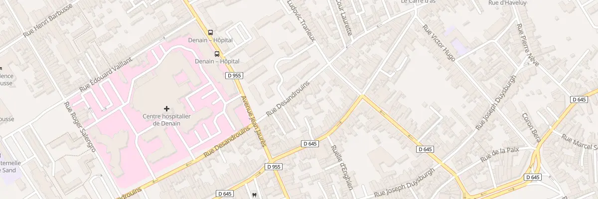 Plan du 514 Rue Désandrouins à Denain