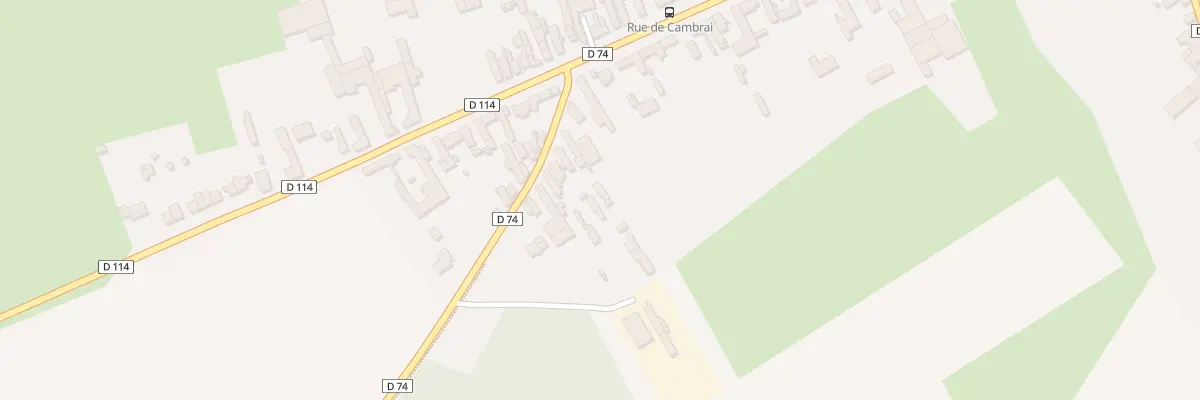 Plan du 5 Rue d’Avesnes les Aubert à Villers-en-Cauchies