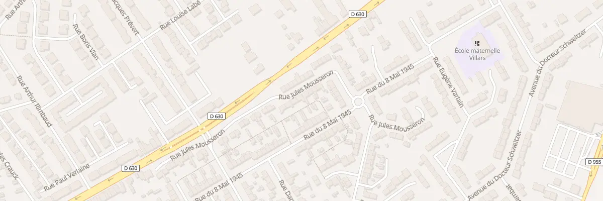 Plan du 47 Rue Jules Mousseron à Douchy-les-Mines