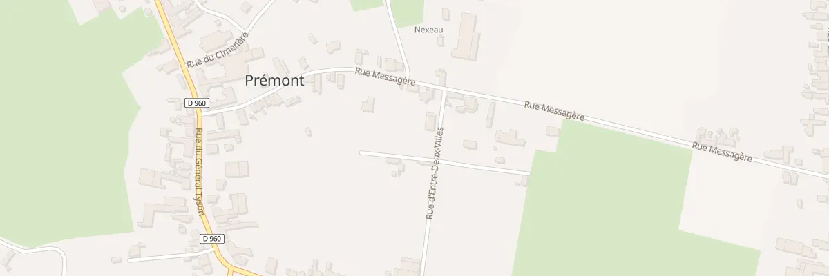 Plan du 18 Rue Messagère à Prémont