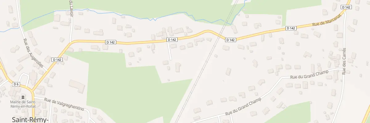 Plan du 37 Rue de Marcenat à Saint-Rémy-en-Rollat