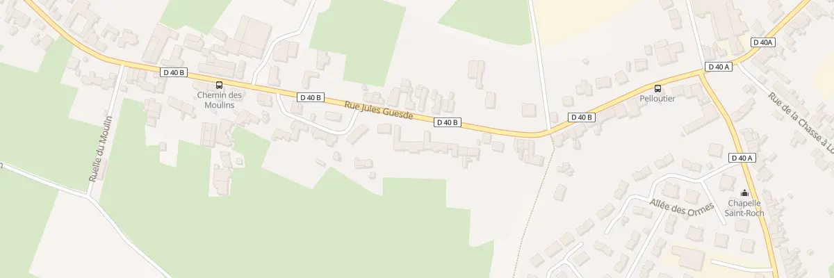 Plan du 78 Rue Jules Guesde à Hasnon